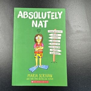 Absolutely Nat: a Graphic Novel (Nat Enough #3) by Maria Scrivan (2021, Trade...